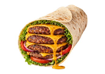 3 Steaks, cheddar.